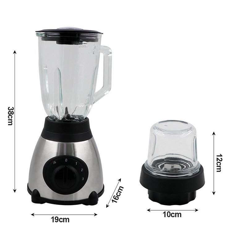 850W 35000RPM Professional Countertop Blender Smoothie Maker 2 In 1 Food Processor Blenders High Power Electric Blender