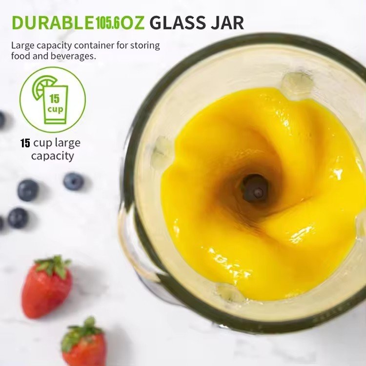 BF-5010 Blender 9500W 2.5L Large Capacity Commercial Grinder Heavy Duty Machine Portable Ice Smoothie Blenders With Mixer