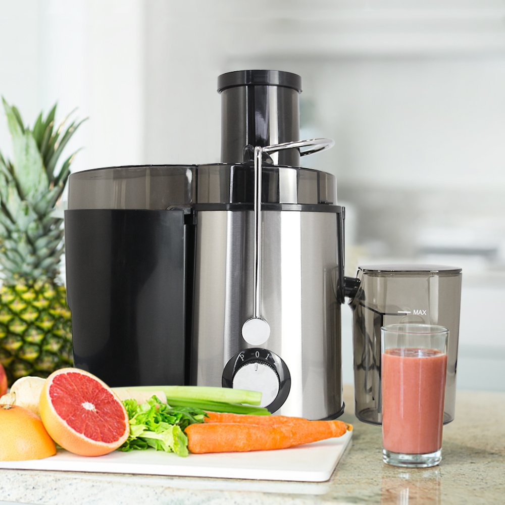 Hot Sell Household Electric Commercial Stainless Steel Centrifugal Fresh Fruits Juicer Blender