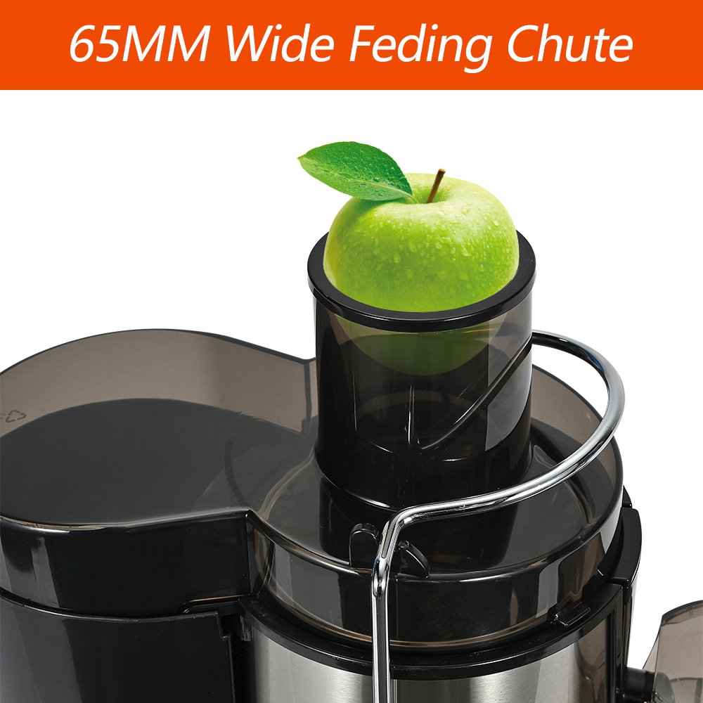 Hot Sell Household Electric Commercial Stainless Steel Centrifugal Fresh Fruits Juicer Blender