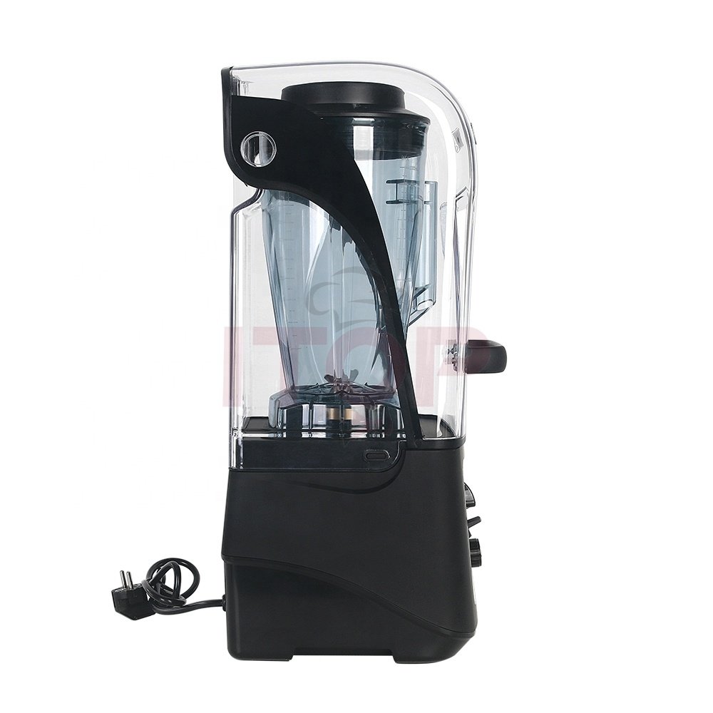 5L Large capacity blender commercial blender with sound cover Professional high speed smoothies blender