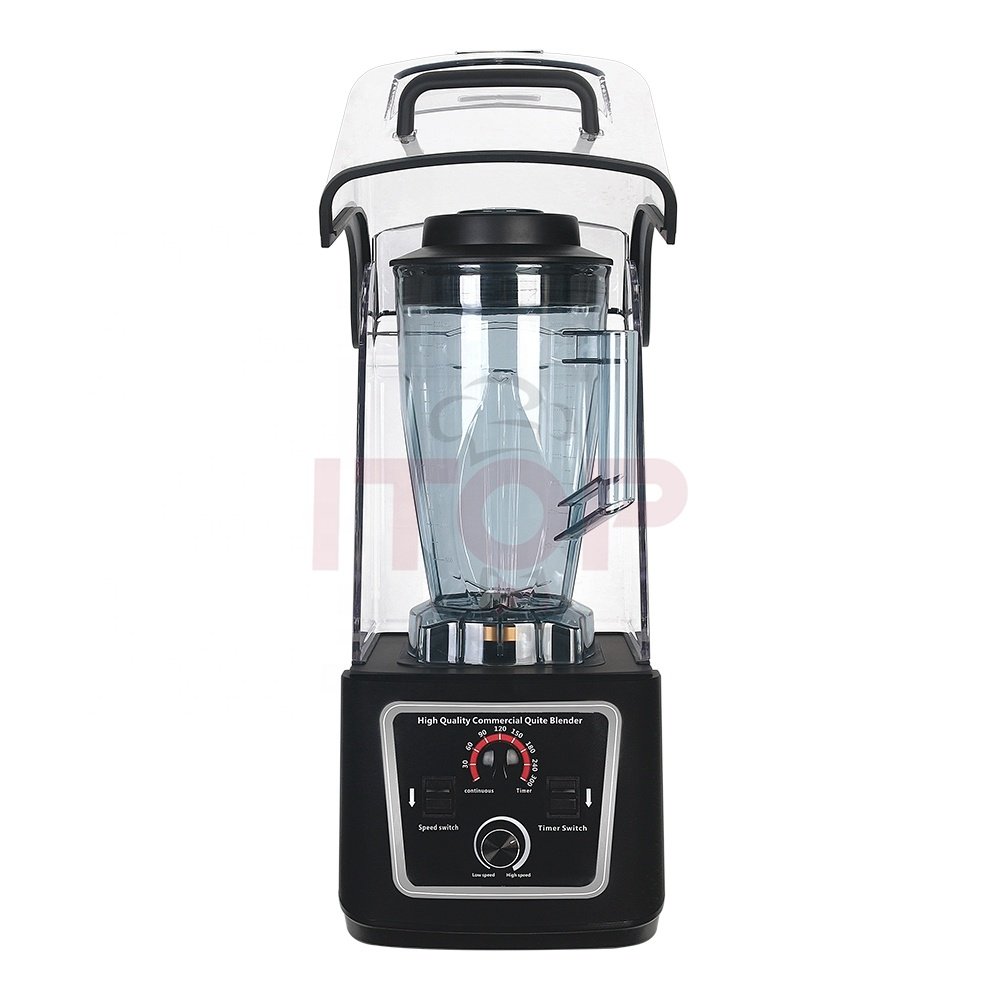 5L Large capacity blender commercial blender with sound cover Professional high speed smoothies blender