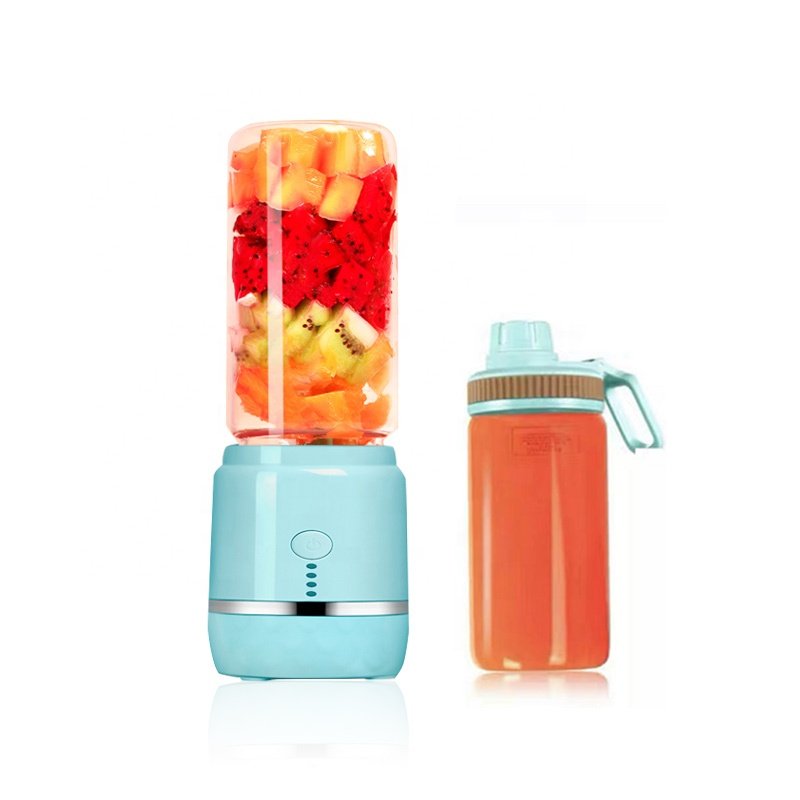 400ml Rechargeable Battery Power Juicer Portable Blender With Glass Only Oneset For Home