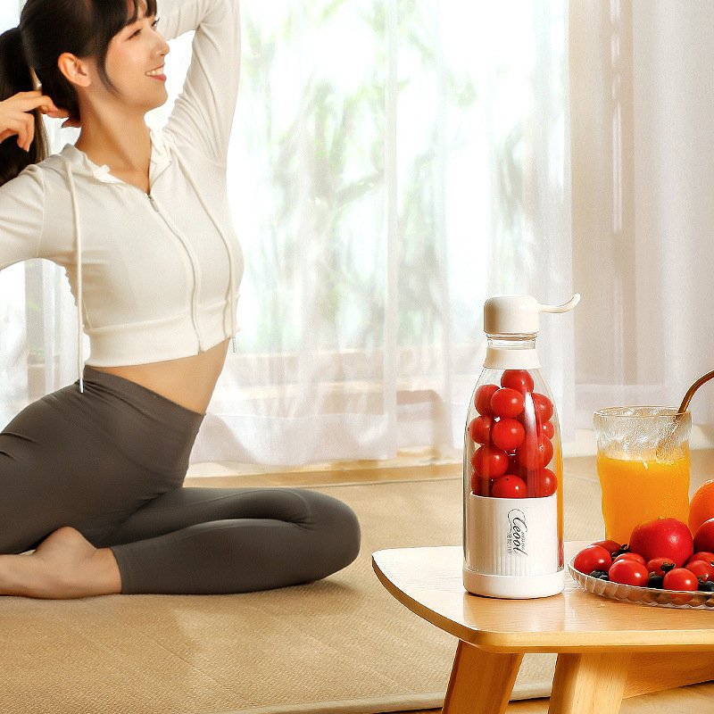40 Portable Blender Free Spare Parts 3.7 Usb Plastic OEM Stainless Steel 4cutter Head/pc Food Grade Plastic Plastic Juice Bottle