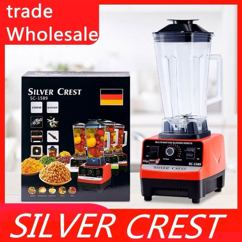 1350w blender moulinex heavy duty mixer grinder blender 2 IN 1 9525 motor silver crest blender