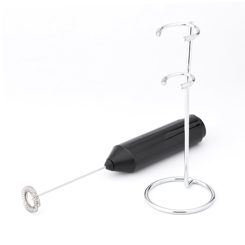 Portable Handheld Electric Milk Frother and Egg Beater Automatic Battery Operated Plastic Whisk Foam Maker Blender