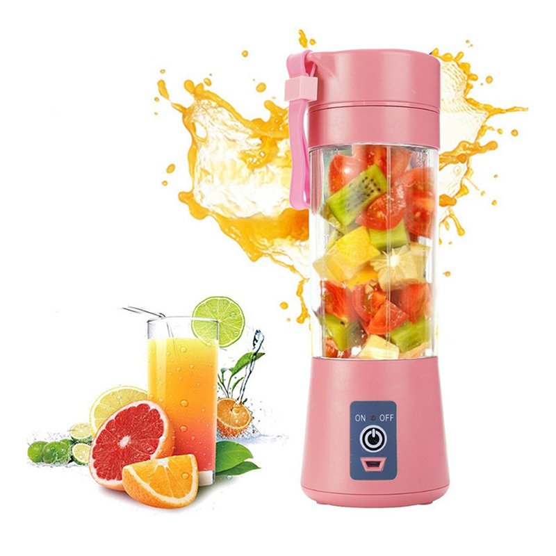Portable Bottle Smoothie Machine Electric Juice Cup USB Rechargeable Mini Food Fruit Maker Mixer Juice Cup