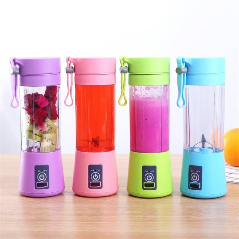 Portable Bottle Smoothie Machine Electric Juice Cup USB Rechargeable Mini Food Fruit Maker Mixer Juice Cup