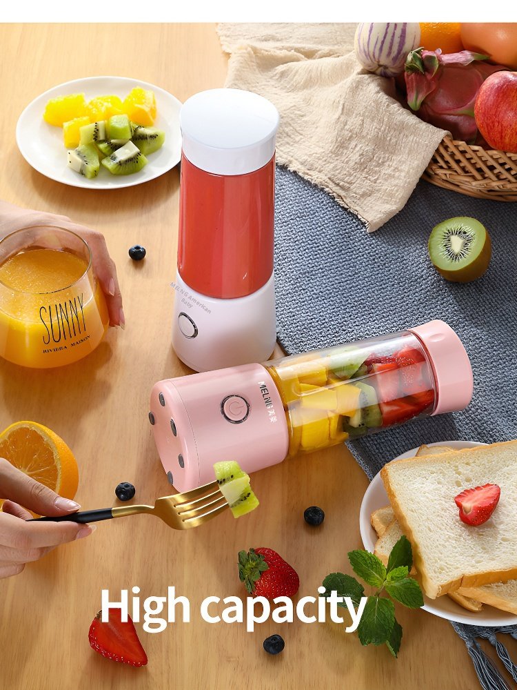 Meiling Portable Multifunction Juicer Cup Small Household Electric Blender for Mixing Blending and Juicing