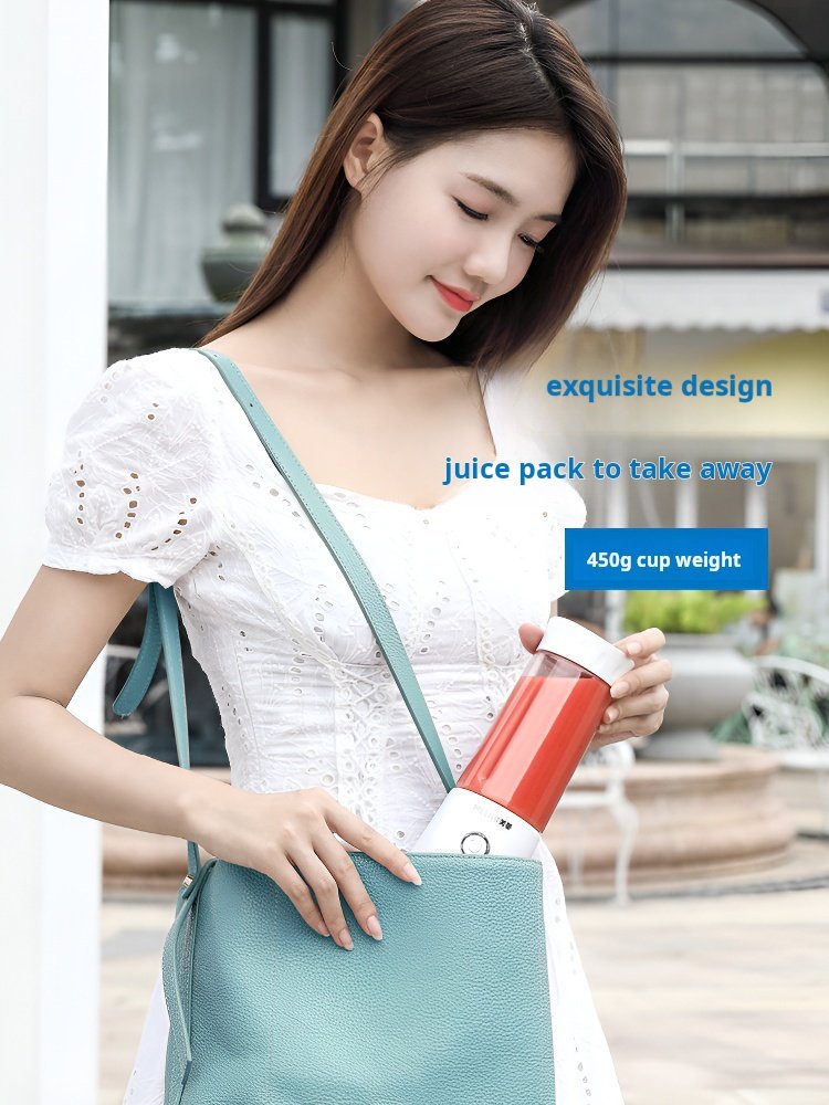 Meiling Portable Multifunction Juicer Cup Small Household Electric Blender for Mixing Blending and Juicing