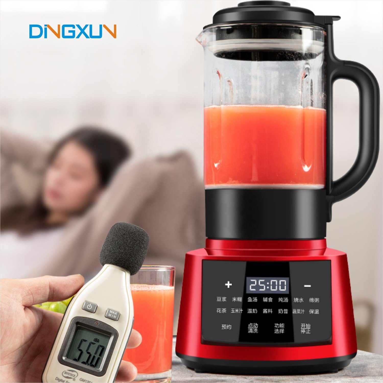 OEM Factory kitchen appliances professional stand food mixers processor smoothies blender fresh juicer