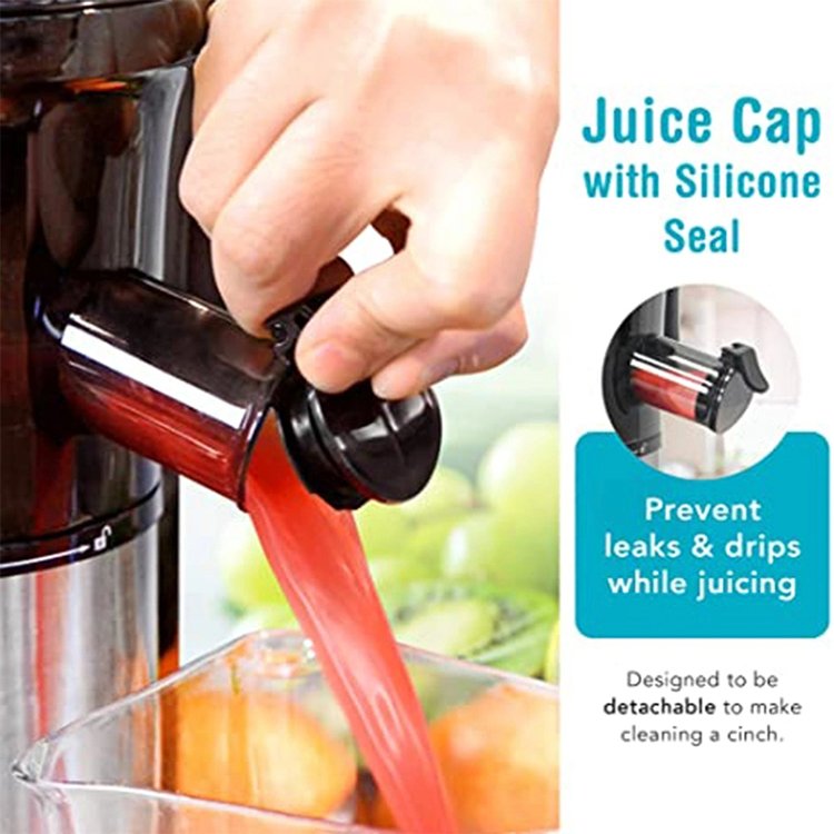 Professional Commercial Household Smoothie Blender Juicer Extractor Machine Slow Masticating Juicer Machine With Quiet Dc Motor