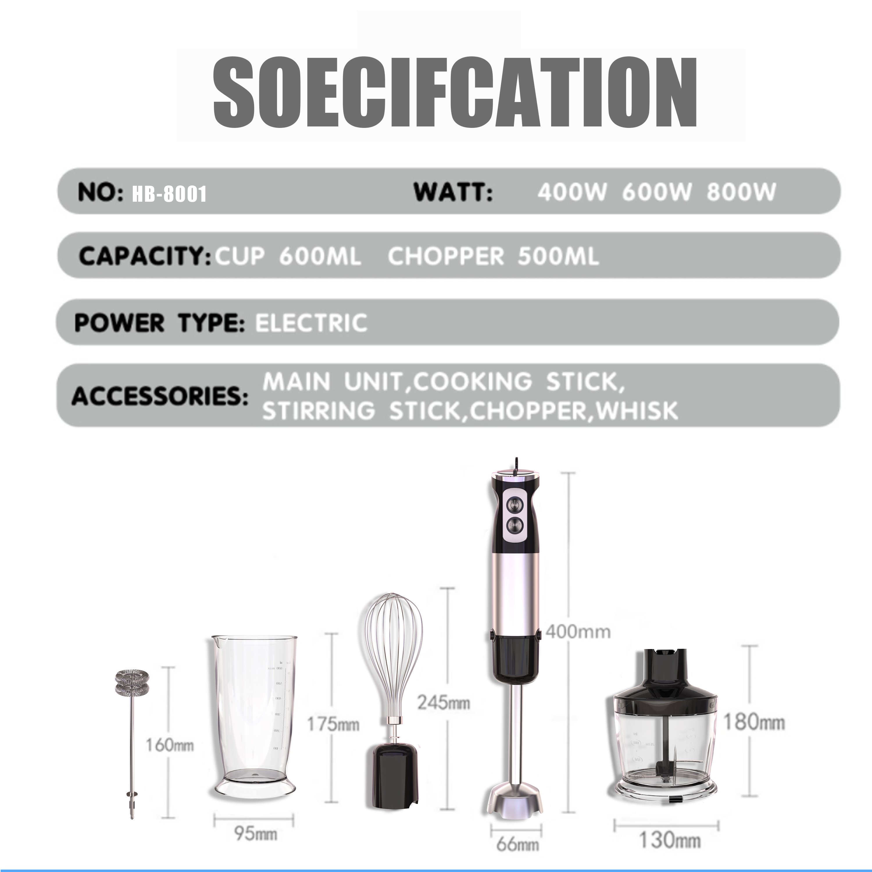 Most popular professional Hand electric blender and mixer with the CE certificate