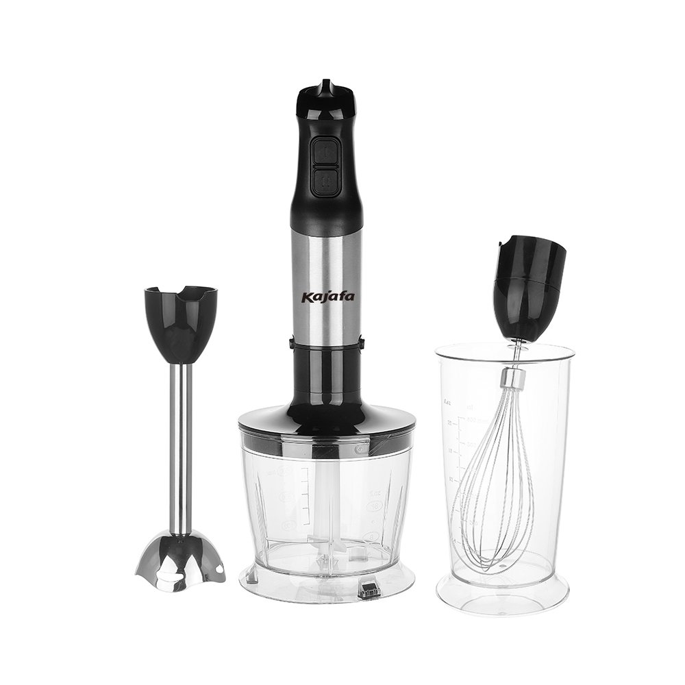 ETL 500W 4 in 1 Multi-Purpose Food Blender, stepless speeds & Turbo speeds, Electric Hand Stick Blenders
