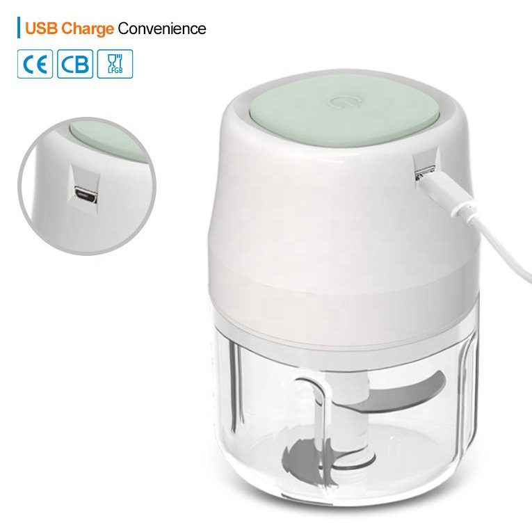 Portable small size 250ML Mini Rechargeable Baby Food Blender Mini Kitchen Chopper