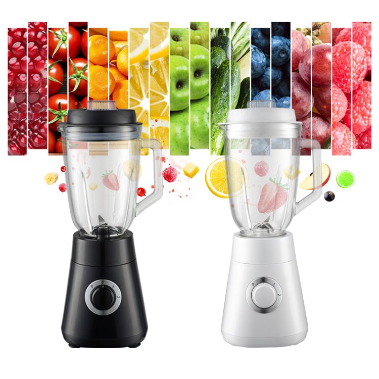 Household Variable Speed 2 Blades Vegetable Fruit Juice Shakes Squeezer Smoothie Large Electric Portable Table Blender