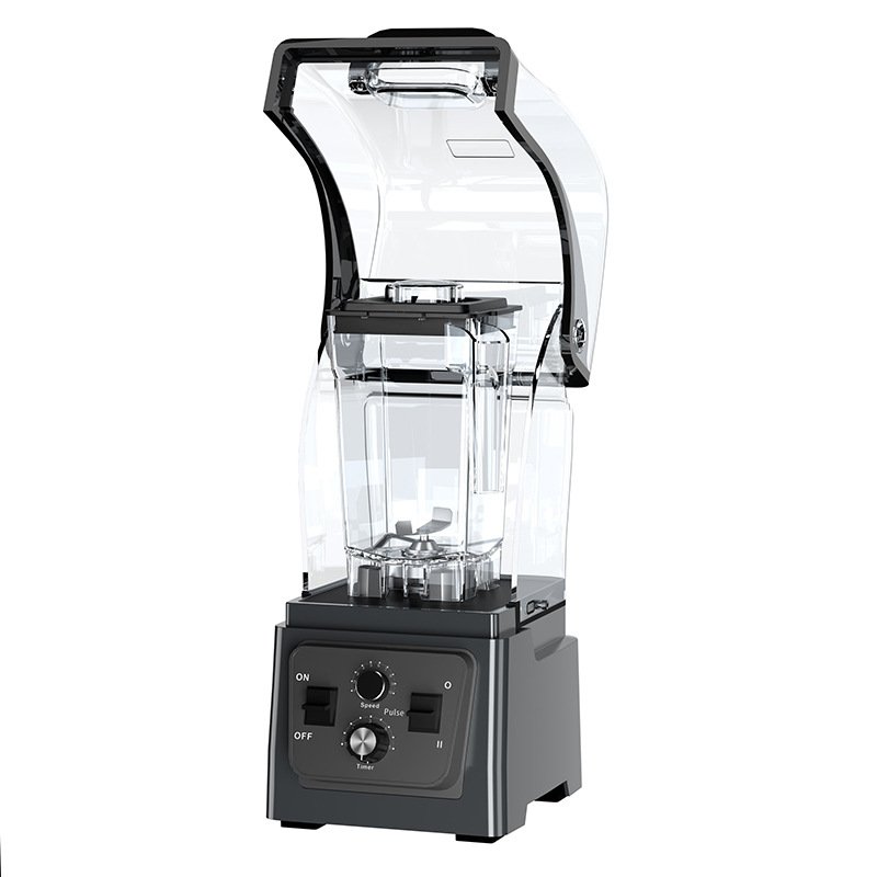 Commercial use Juice Blender 1.6L silent cover restaurant bar milk tea shop home appliances cooking heavy duty silent blender