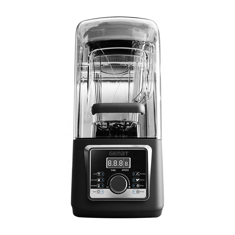 2L 4L 5L quiet no noise blender sound enclosure bar blender machine hotel appliance heavy duty large commercial blender