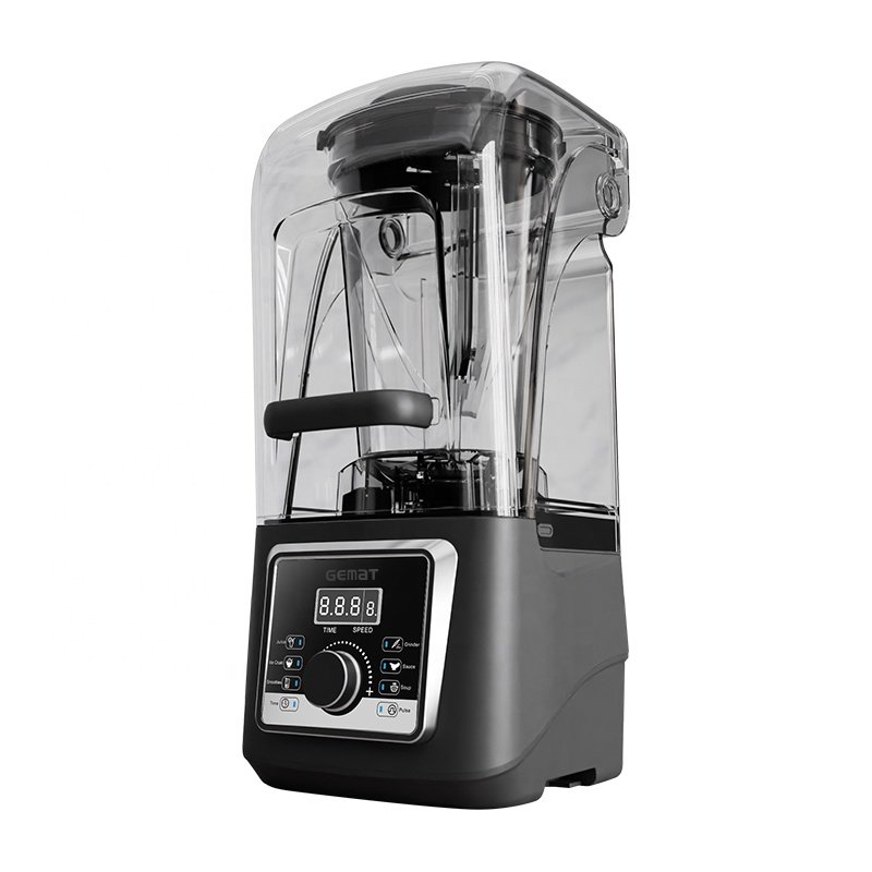 2L 4L 5L quiet no noise blender sound enclosure bar blender machine hotel appliance heavy duty large commercial blender