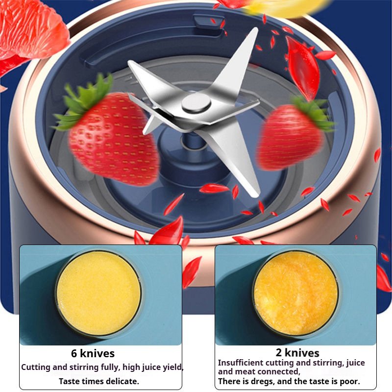 400ml Outdoor Sports Juicer Blender Portable Electric Fruit Mixer blender Assistive Food Machine Sorbet Machine Grinding Machine