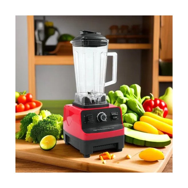 Blender with heat-resistant glass jar, perfect for blending hot liquids like soups and sauces without worrying about cracking