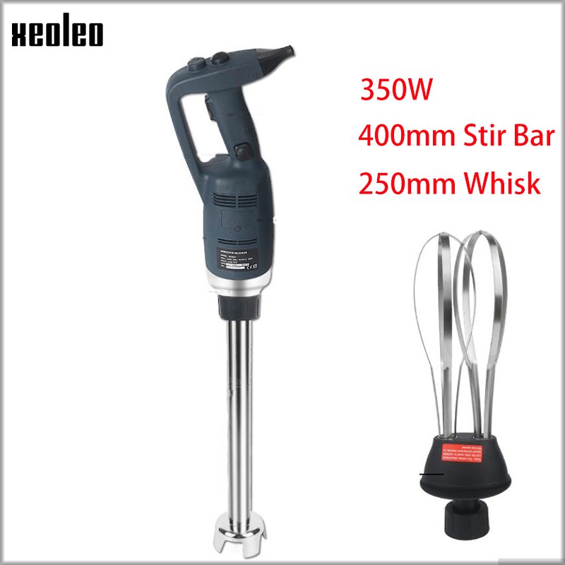 XEOLEO Commercial Multifunction Hand Mixing Stick Electric Immersion Blender Stainless Steel Food Mixer Ice cream Egg Beater