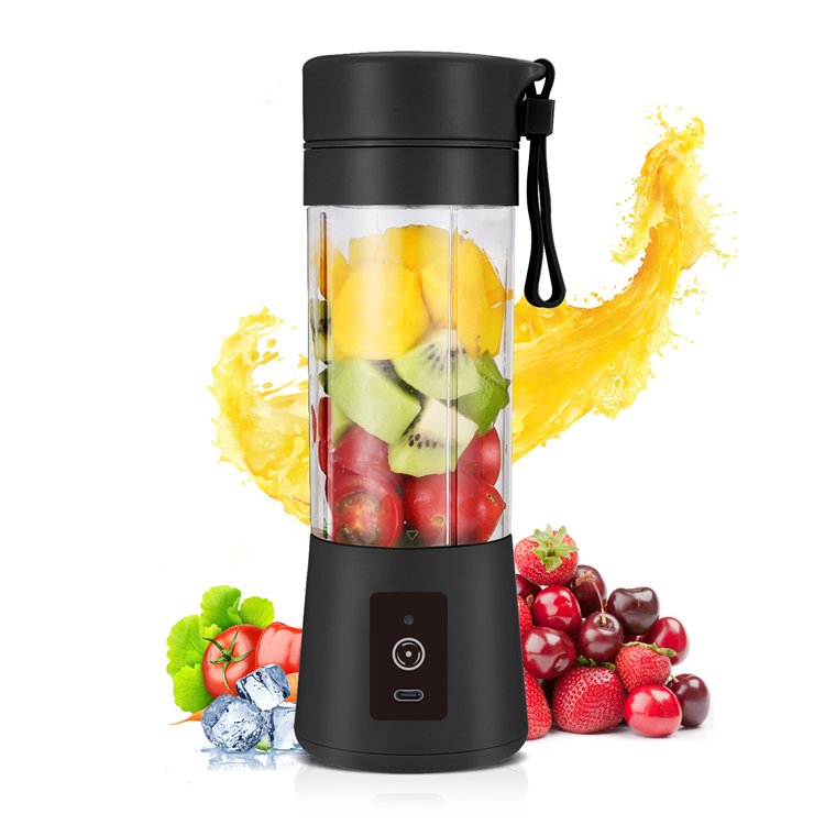Hot sell hand held juicer blender cup usb personal smoothie blender 380ML electric portable wireless orange juicer blender