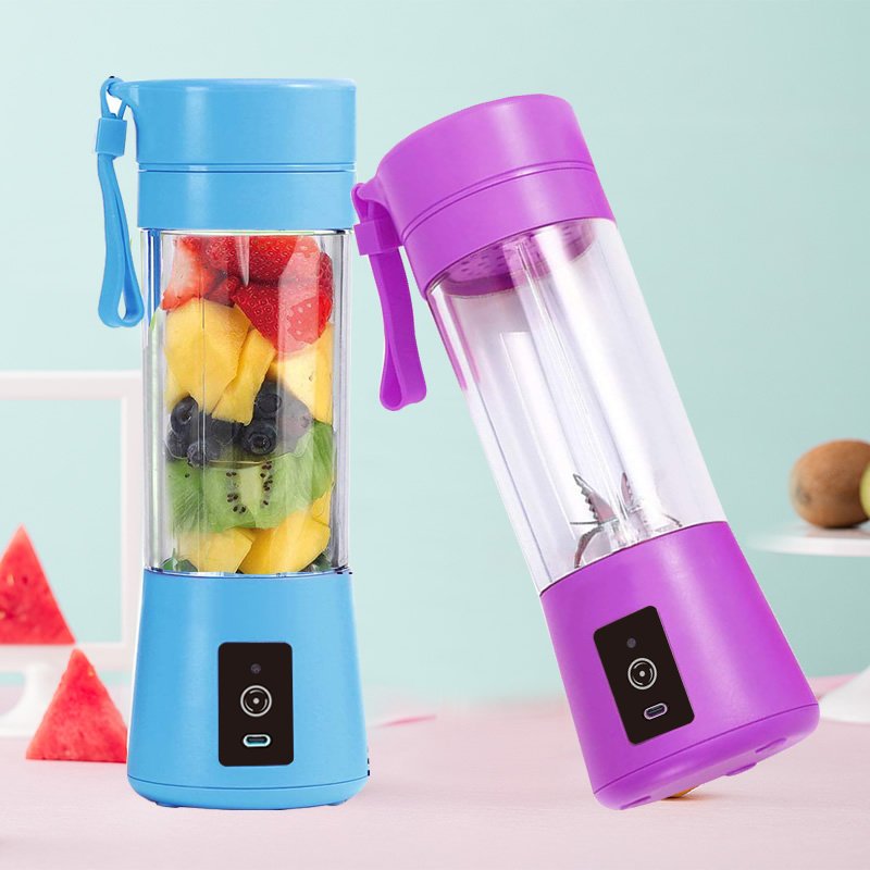 Hot sell hand held juicer blender cup usb personal smoothie blender 380ML electric portable wireless orange juicer blender