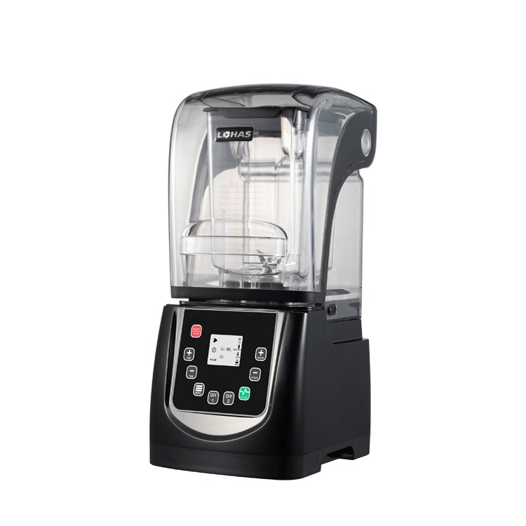 heavy duty 2200/2300 watts commercial blender with sound proof cover