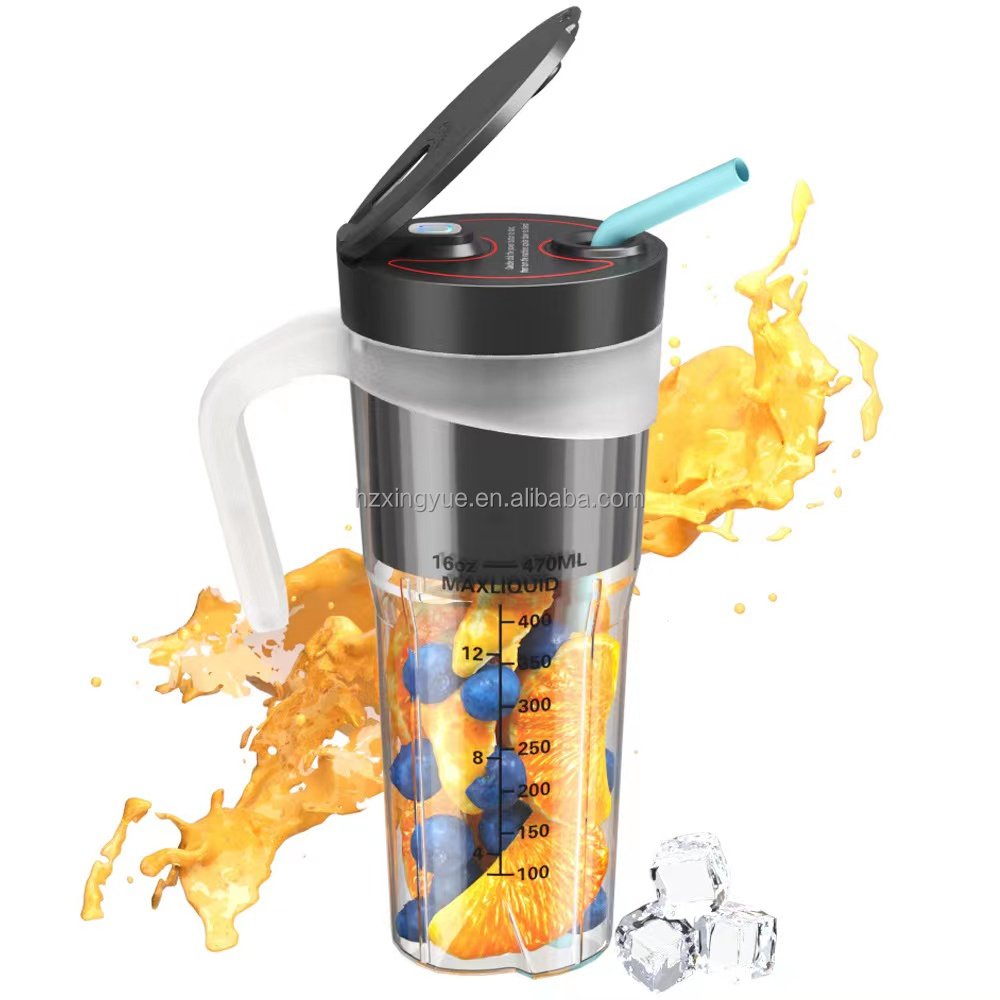 Portable Blender Personal Size Blender for Shakes and Smoothies with 6 Blades Mini Blender 20 Oz for Kitchen Home Travel