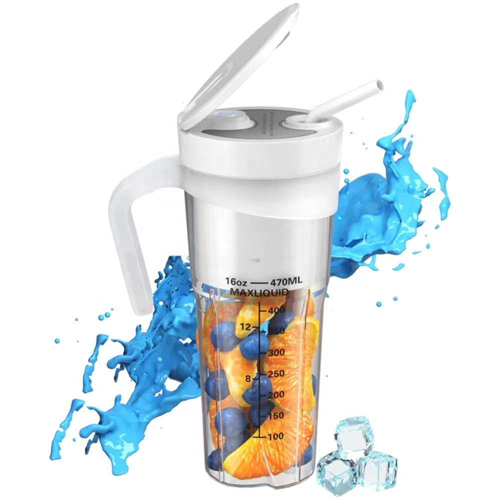 Portable Blender Personal Size Blender for Shakes and Smoothies with 6 Blades Mini Blender 20 Oz for Kitchen Home Travel