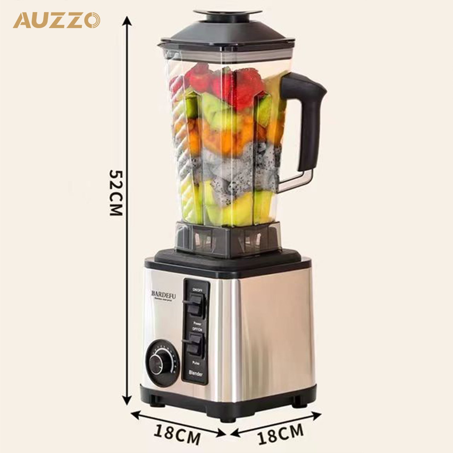 3 In 1 Silver Crest Blender 3l 9500w Heavy Duty Mixeur Blender Food Processor Blender Machine