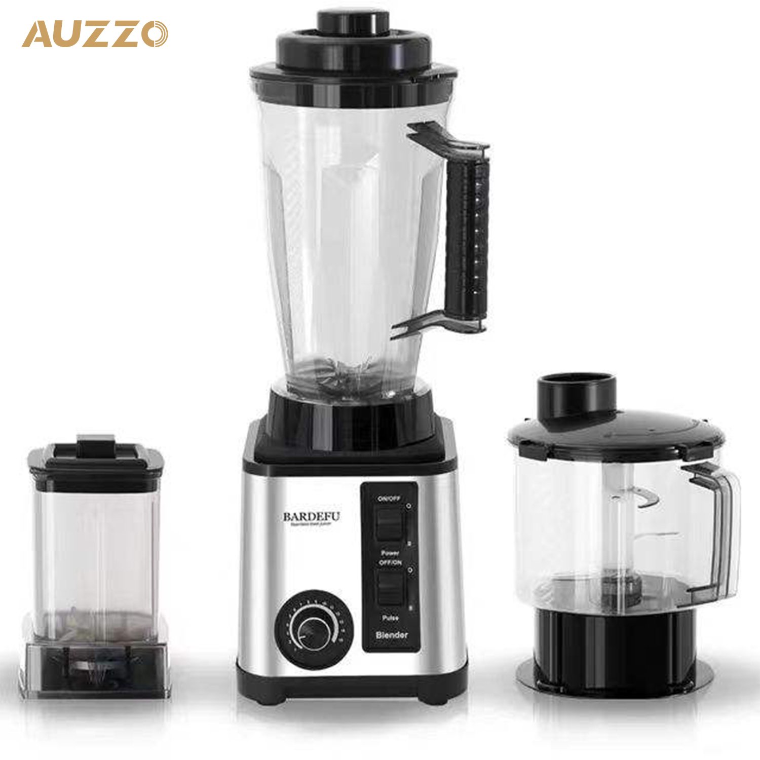 3 In 1 Silver Crest Blender 3l 9500w Heavy Duty Mixeur Blender Food Processor Blender Machine