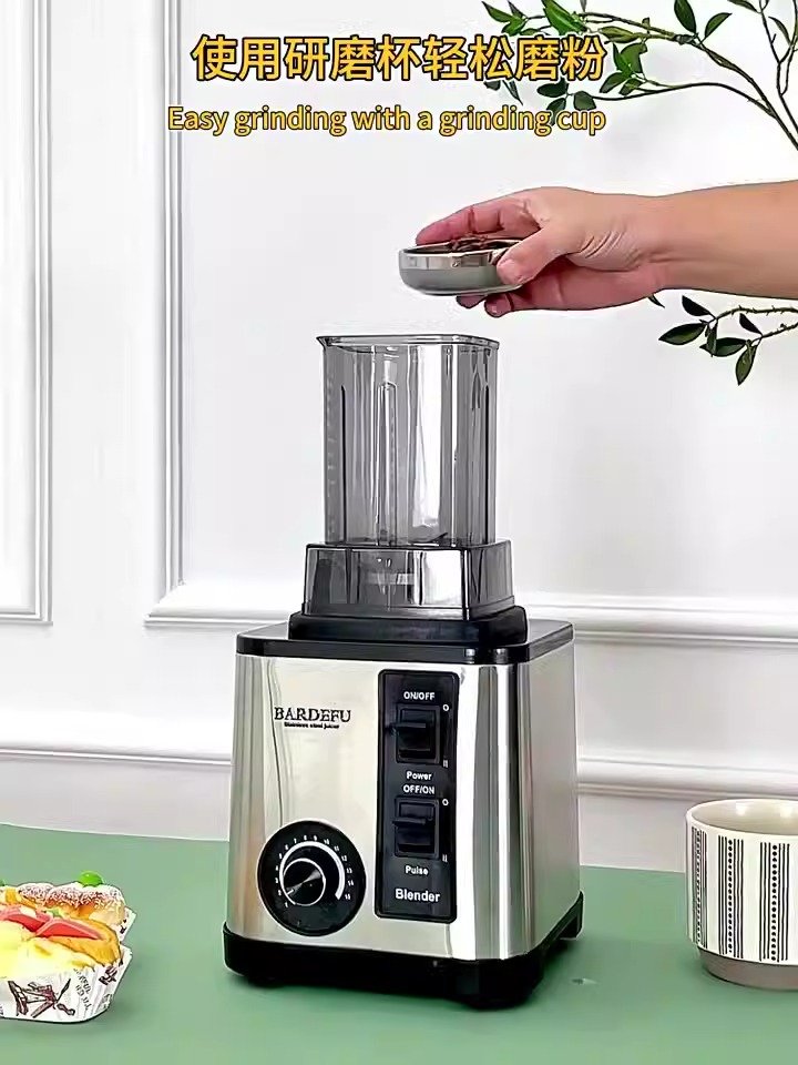 Factory Direct 3L 3 in 1 blender stainless steel large capacity wall breaker juicer meat grinder blender 5040 5042