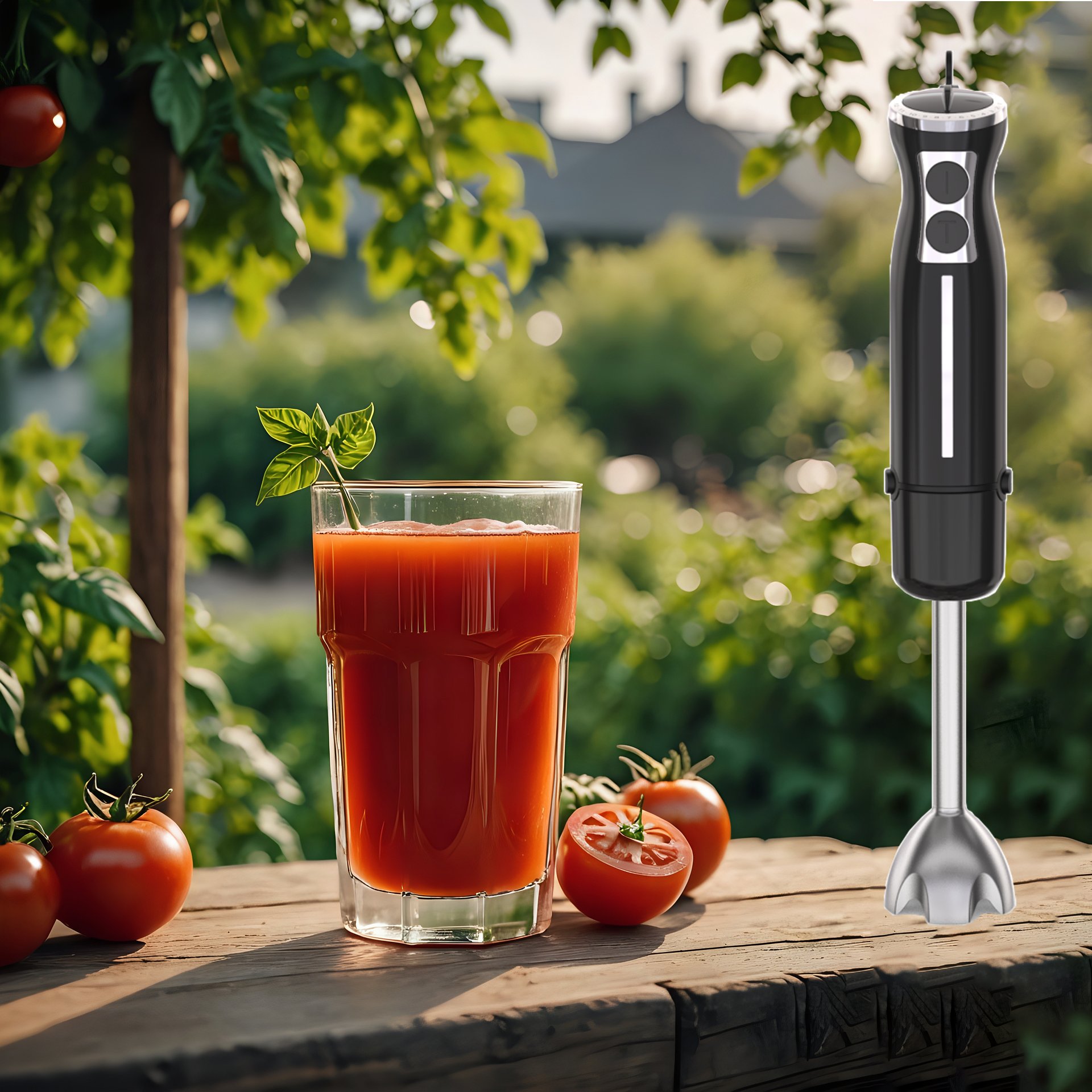 Clearance Stock Hand Stick Blender Low-Noise 800W Powerful 6 Variable Speed Durable Household Immersion Hand Blender