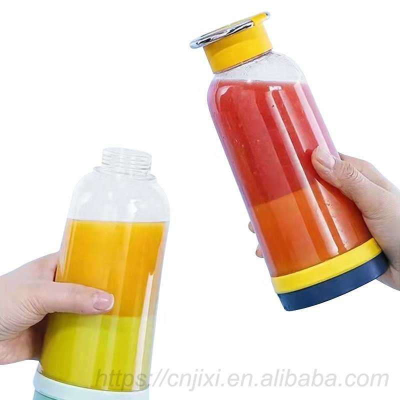 Portable Juicer Blender 400ml Electric Fruit Juicer USB Charging Lemon Orange Fruit Juicing Cup Smoothie Blender Machine