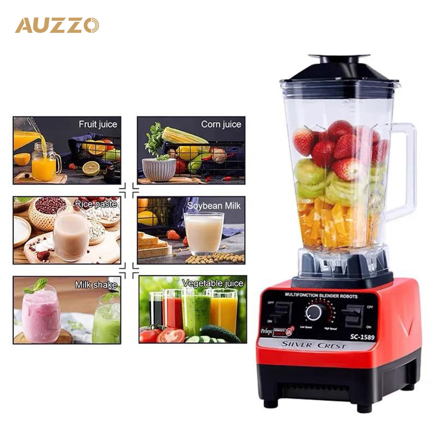Blender Professional,Kitchen Home Juicer Immersion Mini Cooking Household Blander