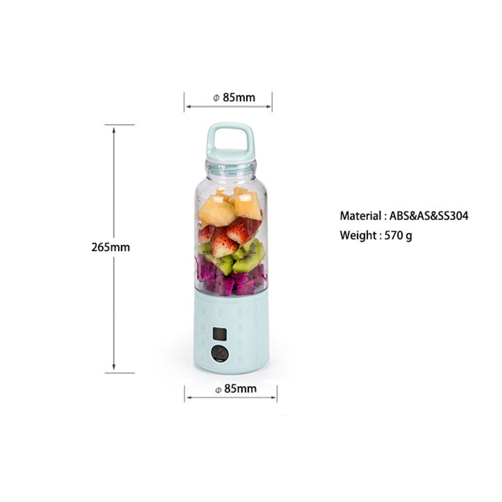 Juicer Blender Joy Shaker Cups Electric Mixer 400ml Rechargeable Hand USB Portable Blender Vitamer 4000mAh Bottle