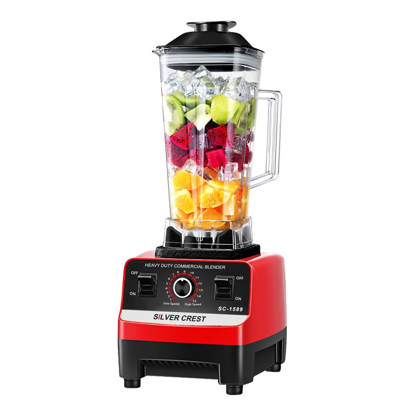 2024 hot sell heavy duty Commercial kitchen household fresh fruit juicer electrical silver crest smoothie mixer blender