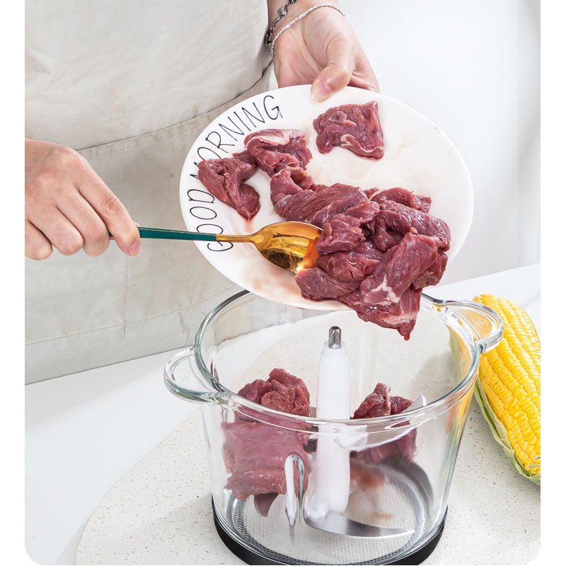 minced meat grinder food chopper machine blender meat chopper automatic electric multifunctional kitchen meat grinder