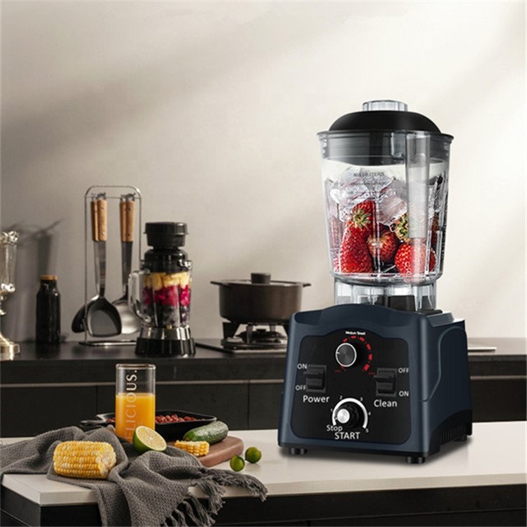 Exclusive design fufu pounding machine 2L capacity high speed milkshake mixer food blender industrial