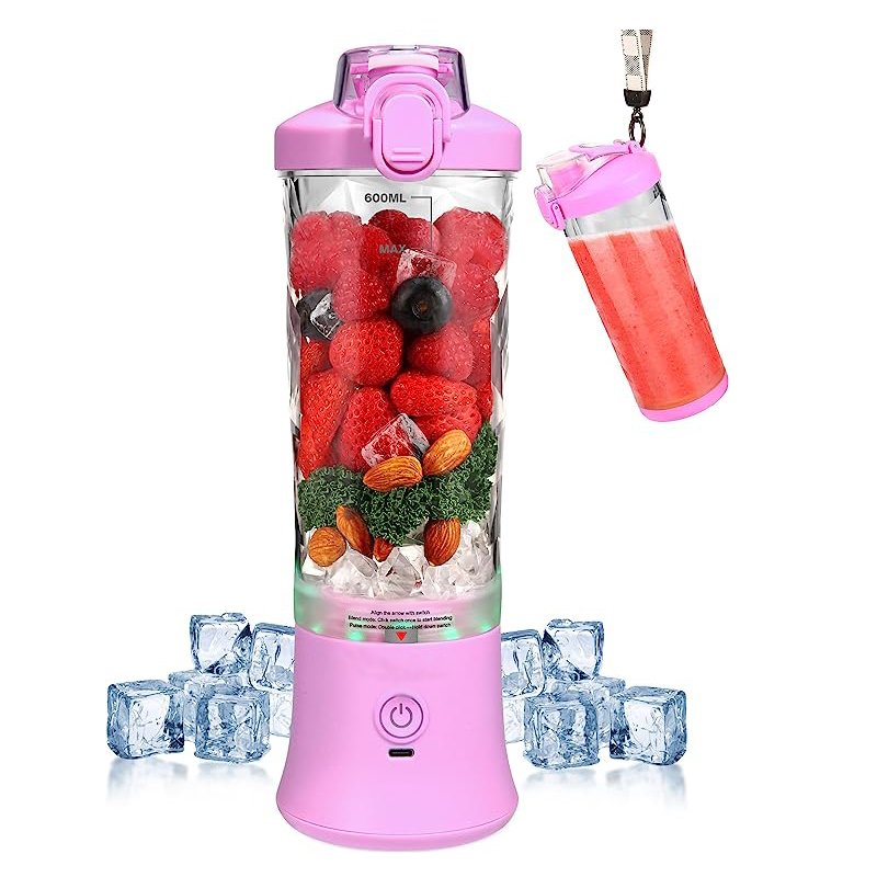 Multi-purpose personal usb rechargeable hand kitchen fruit grinder mixer food processing with juicer and blender