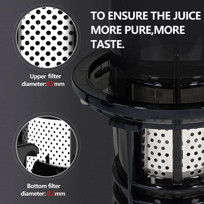SJ-003 Big Mouth Pursue Fresh Taste electric slow juicer fruit lemon pure blender juicer