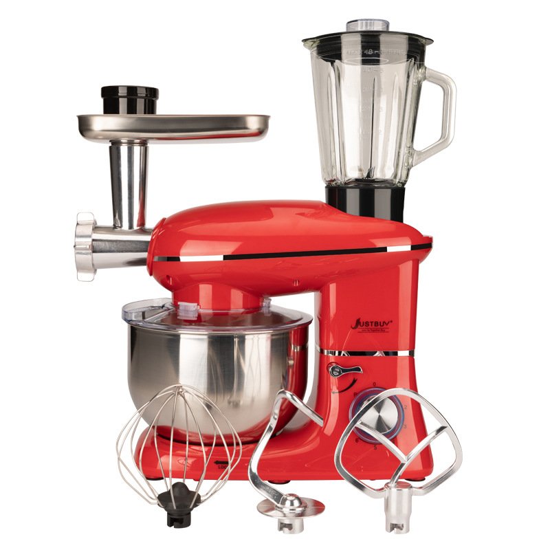 Kitchen stand electric blender 1500w multi 4 in 1 stand mixer meat grinder juice blender with blender cup