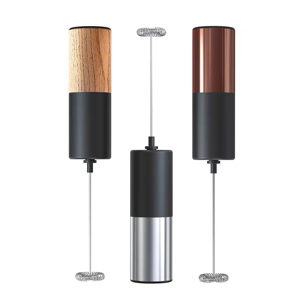 Mini Handheld Battery Operated Electric Milk Whisk Mixer Hand Blender Milk Foam Maker Automatic Milk Frother