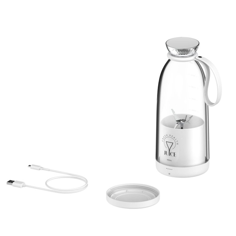 Fresh Juice Blender Portable Blender 500Ml Wireless Rechargeable Usb Juicer Cup Fruit Mixer