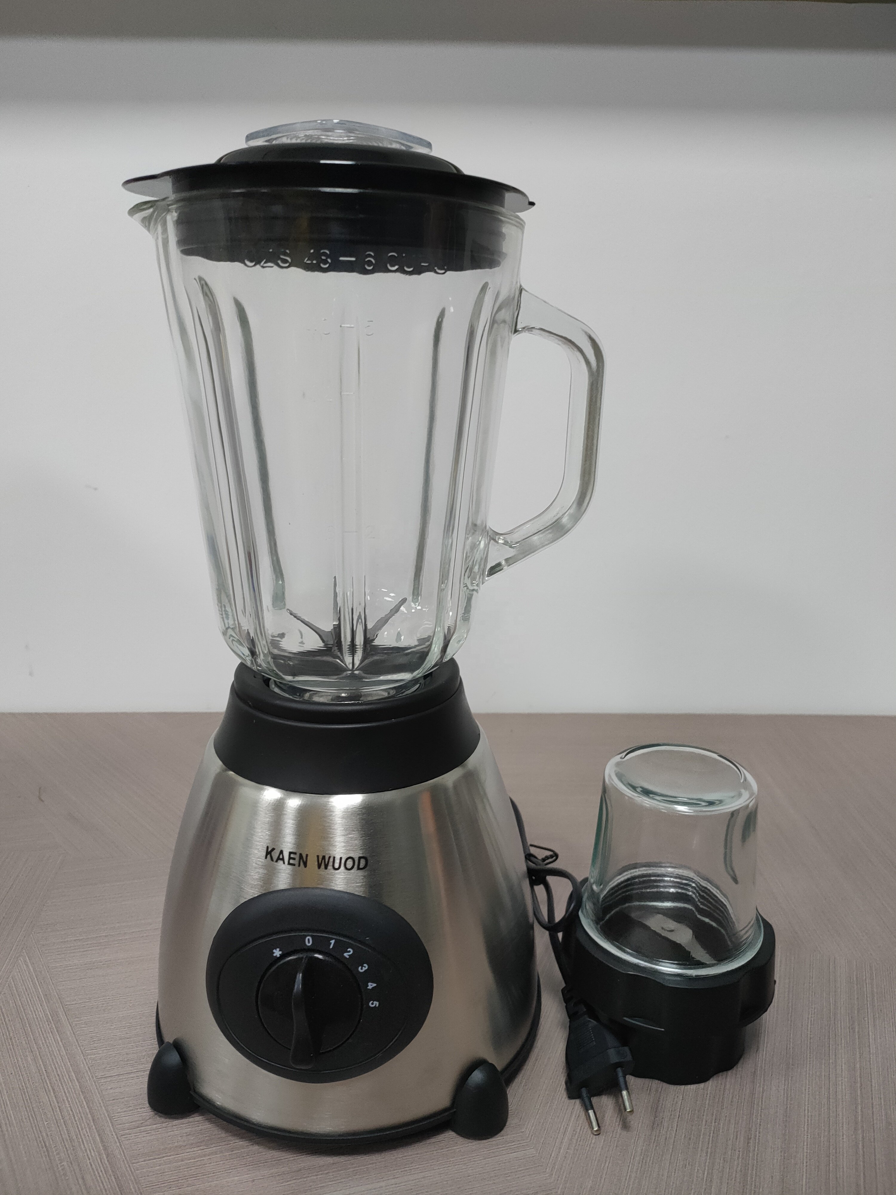 2 in 1 Blender Juicer Y66 5 Speed with Stainless Steel Jar Electric Food Mixer Blender blender