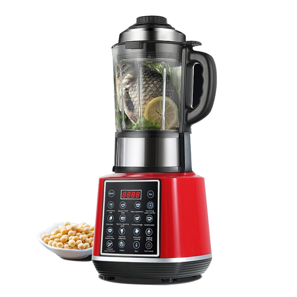 In Stock Home Commercial Heavy Duty Blender Machine Professionnel Stainless Steel 8 Blades 16In1 Smart Food Prcocessors Blender