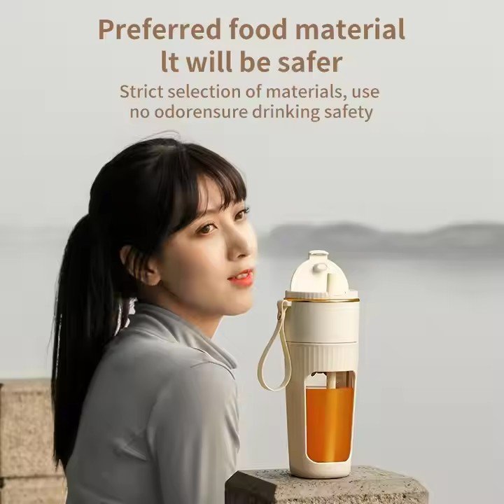 340ml Mini Portable Blender Juicer portable juicer 14-blade fruit and vegetable mixer multifunctional juicer