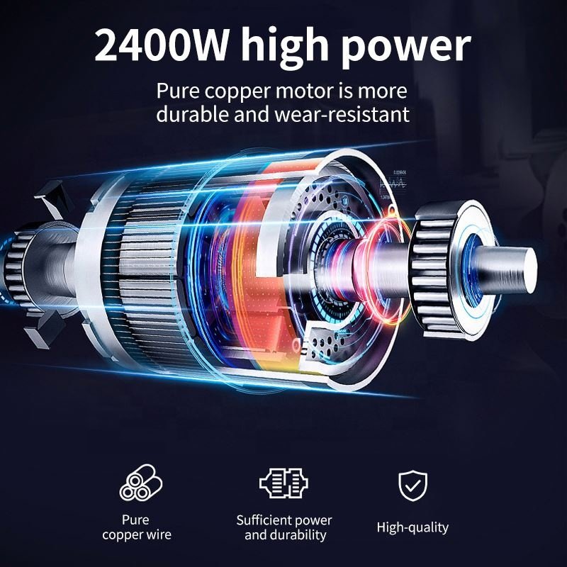 Wholesale Stainless Steel Electric Food Blender 2400W Electric Meat Grinder Mincer
